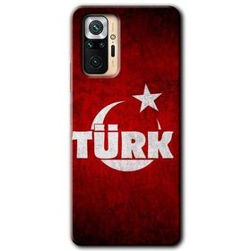 Xiaomi Redmi Note 10 Pro Ayyıldız Türk Baskılı Uyumlu Silikon Kılıf
