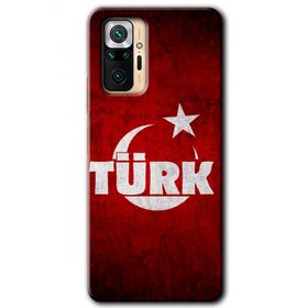 Xiaomi Redmi Note 10 Pro Ayyıldız Türk Baskılı Uyumlu Silikon Kılıf