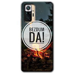 Xiaomi Redmi Note 10 Pro Bezdum Da Baskılı Uyumlu Silikon Kılıf