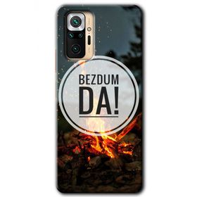 Xiaomi Redmi Note 10 Pro Bezdum Da Baskılı Uyumlu Silikon Kılıf
