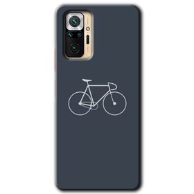 Xiaomi Redmi Note 10 Pro Bike Baskılı Uyumlu Silikon Kılıf