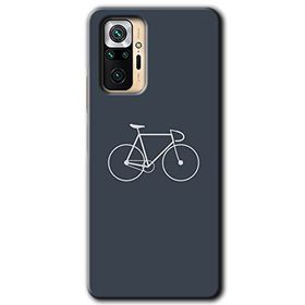 Xiaomi Redmi Note 10 Pro Bike Baskılı Uyumlu Silikon Kılıf