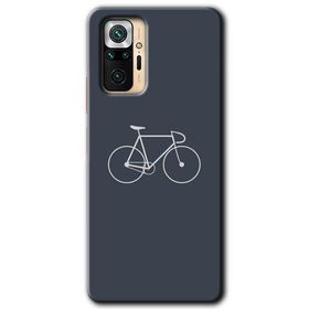 Xiaomi Redmi Note 10 Pro Bike Baskılı Uyumlu Silikon Kılıf