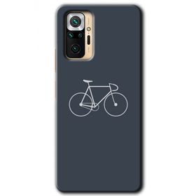 Xiaomi Redmi Note 10 Pro Bike Baskılı Uyumlu Silikon Kılıf