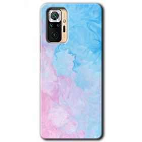 Xiaomi Redmi Note 10 Pro Blue Art Baskılı Uyumlu Silikon Kılıf