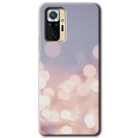 Xiaomi Redmi Note 10 Pro Blur Lights Baskılı Uyumlu Silikon Kılıf