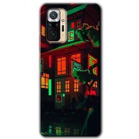 Xiaomi Redmi Note 10 Pro China Street Baskılı Uyumlu Silikon Kılıf