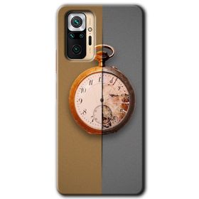 Xiaomi Redmi Note 10 Pro Clocks Artwork Baskılı Uyumlu Silikon Kılıf