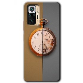 Xiaomi Redmi Note 10 Pro Clocks Artwork Baskılı Uyumlu Silikon Kılıf
