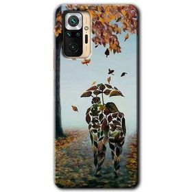 Xiaomi Redmi Note 10 Pro Doğadan Aşk Baskılı Uyumlu Silikon Kılıf