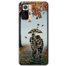 Xiaomi Redmi Note 10 Pro Doğadan Aşk Baskılı Uyumlu Silikon Kılıf