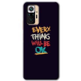 Xiaomi Redmi Note 10 Pro Everything Baskılı Uyumlu Silikon Kılıf