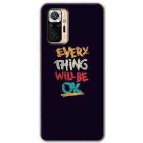 Xiaomi Redmi Note 10 Pro Everything Baskılı Uyumlu Silikon Kılıf