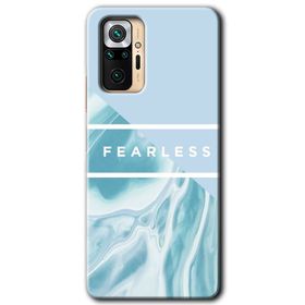 Xiaomi Redmi Note 10 Pro Fearless Baskılı Uyumlu Silikon Kılıf