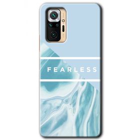 Xiaomi Redmi Note 10 Pro Fearless Baskılı Uyumlu Silikon Kılıf
