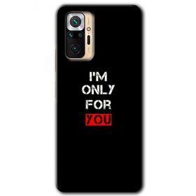 Xiaomi Redmi Note 10 Pro For You Baskılı Uyumlu Silikon Kılıf
