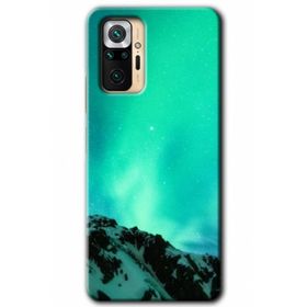 Xiaomi Redmi Note 10 Pro Hd Desen Baskılı Aurora Arka Kapak Kılıf