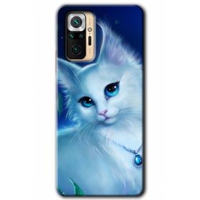Xiaomi Redmi Note 10 Pro Hd Desen Baskılı Cat Glance Arka Kapak Kılıf