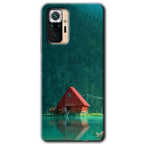 Xiaomi Redmi Note 10 Pro House In Woods Baskılı Uyumlu Silikon Kılıf