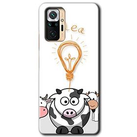 Xiaomi Redmi Note 10 Pro İdea Lamp Baskılı Uyumlu Silikon Kılıf
