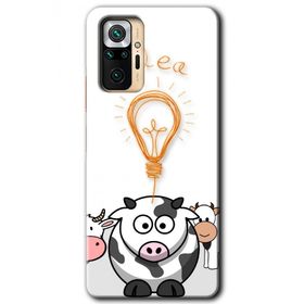 Xiaomi Redmi Note 10 Pro İdea Lamp Baskılı Uyumlu Silikon Kılıf
