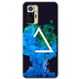 Xiaomi Redmi Note 10 Pro İnk Clot Baskılı Uyumlu Silikon Kılıf