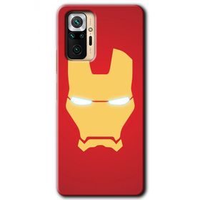 Xiaomi Redmi Note 10 Pro İronMan Baskılı Uyumlu Silikon Kılıf