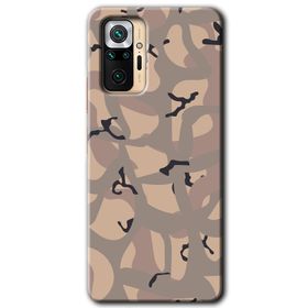 Xiaomi Redmi Note 10 Pro Kamuflaj 6 Baskılı Uyumlu Silikon Kılıf