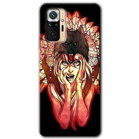Xiaomi Redmi Note 10 Pro Kurt Kız Baskılı Uyumlu Silikon Kılıf