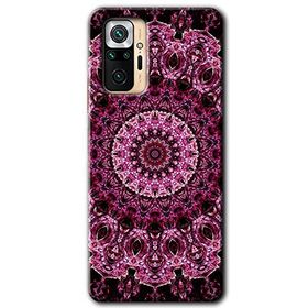Xiaomi Redmi Note 10 Pro Mandala Patterns Kaleidoscope Baskılı Uyumlu Silikon Kılıf