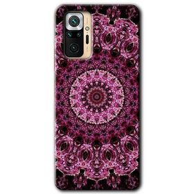 Xiaomi Redmi Note 10 Pro Mandala Patterns Kaleidoscope Baskılı Uyumlu Silikon Kılıf