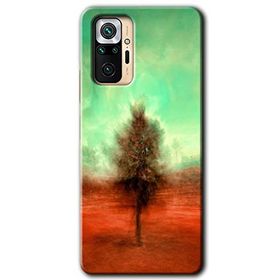 Xiaomi Redmi Note 10 Pro Outlines Paint Baskılı Uyumlu Silikon Kılıf