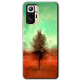 Xiaomi Redmi Note 10 Pro Outlines Paint Baskılı Uyumlu Silikon Kılıf