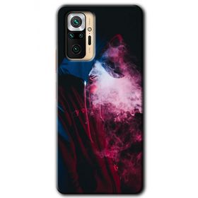Xiaomi Redmi Note 10 Pro Smoke Man Baskılı Uyumlu Silikon Kılıf
