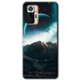 Xiaomi Redmi Note 10 Pro Uzay Gökyüzü Baskılı Uyumlu Silikon Kılıf