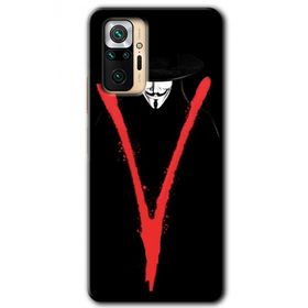 Xiaomi Redmi Note 10 Pro V for Baskılı Uyumlu Silikon Kılıf