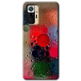 Xiaomi Redmi Note 10 Pro Wet Bubbles Baskılı Uyumlu Silikon Kılıf