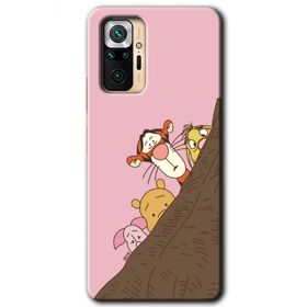 Xiaomi Redmi Note 10 Pro Winnie the Pooh Baskılı Uyumlu Silikon Kılıf