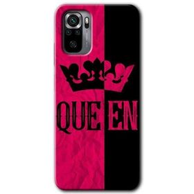 Xiaomi Redmi Note 10 Queen Baskılı Uyumlu Silikon Kılıf