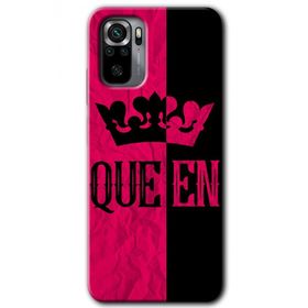 Xiaomi Redmi Note 10 Queen Baskılı Uyumlu Silikon Kılıf