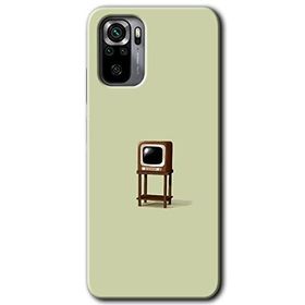Xiaomi Redmi Note 10 Retro TV Baskılı Uyumlu Silikon Kılıf
