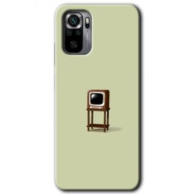 Xiaomi Redmi Note 10 Retro TV Baskılı Uyumlu Silikon Kılıf