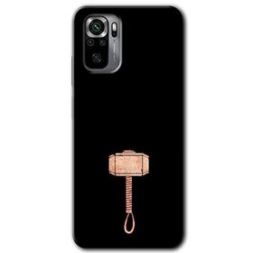 Xiaomi Redmi Note 10 Thor Çekiç Baskılı Uyumlu Silikon Kılıf