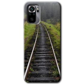 Xiaomi Redmi Note 10 Tren Yolu Baskılı Uyumlu Silikon Kılıf