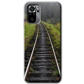 Xiaomi Redmi Note 10 Tren Yolu Baskılı Uyumlu Silikon Kılıf