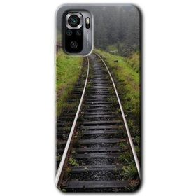Xiaomi Redmi Note 10 Tren Yolu Baskılı Uyumlu Silikon Kılıf