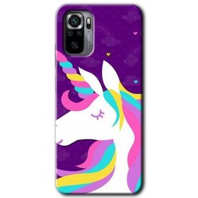 Xiaomi Redmi Note 10 Unicorn Sleep Baskılı Uyumlu Silikon Kılıf