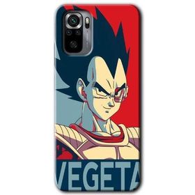 Xiaomi Redmi Note 10 Vegeta Baskılı Uyumlu Silikon Kılıf