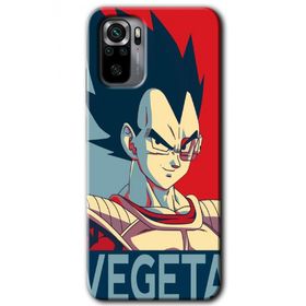 Xiaomi Redmi Note 10 Vegeta Baskılı Uyumlu Silikon Kılıf