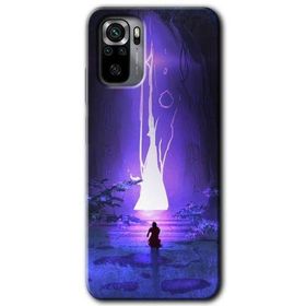 Xiaomi Redmi Note 10 Wanderer Silhouette Baskılı Uyumlu Silikon Kılıf